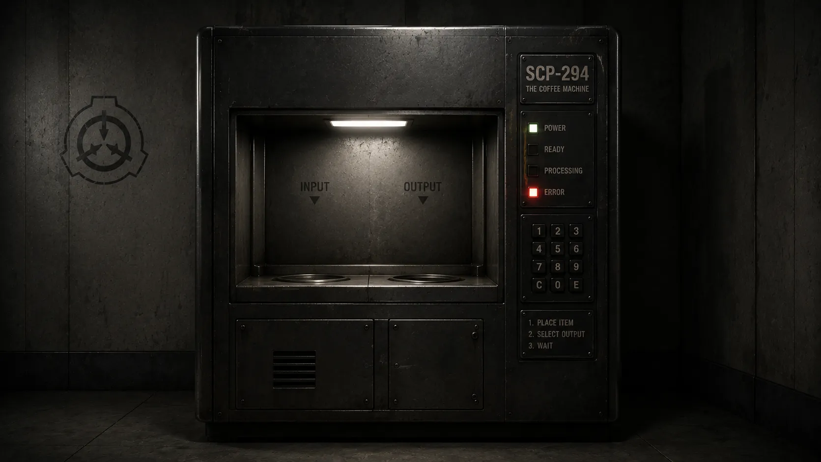 SCP-294 : La Machine à Café