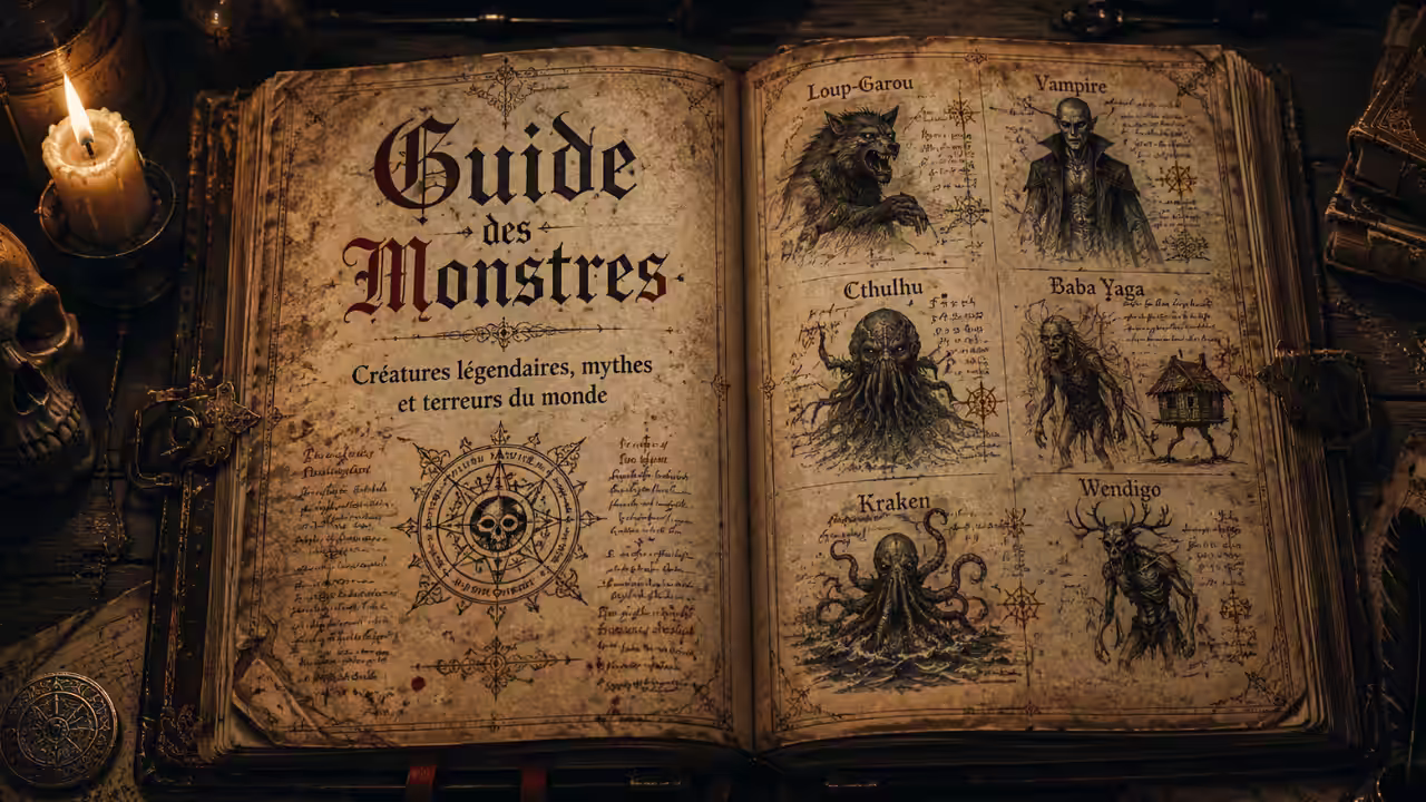 Guide des monstres légendaires du monde